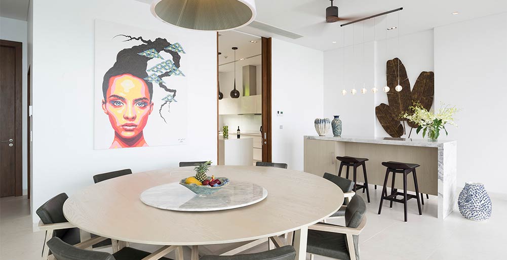 Malaiwana Penthouse - Dining area